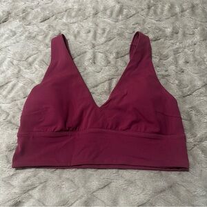 Lululemon Align V Neck Long Line Bra